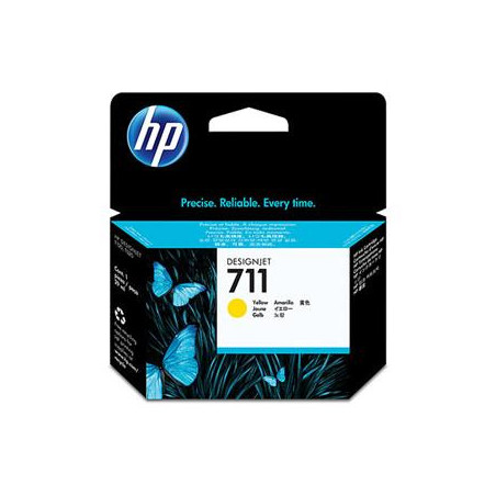 HP no 711 - žltá atramentová kazeta, CZ132A