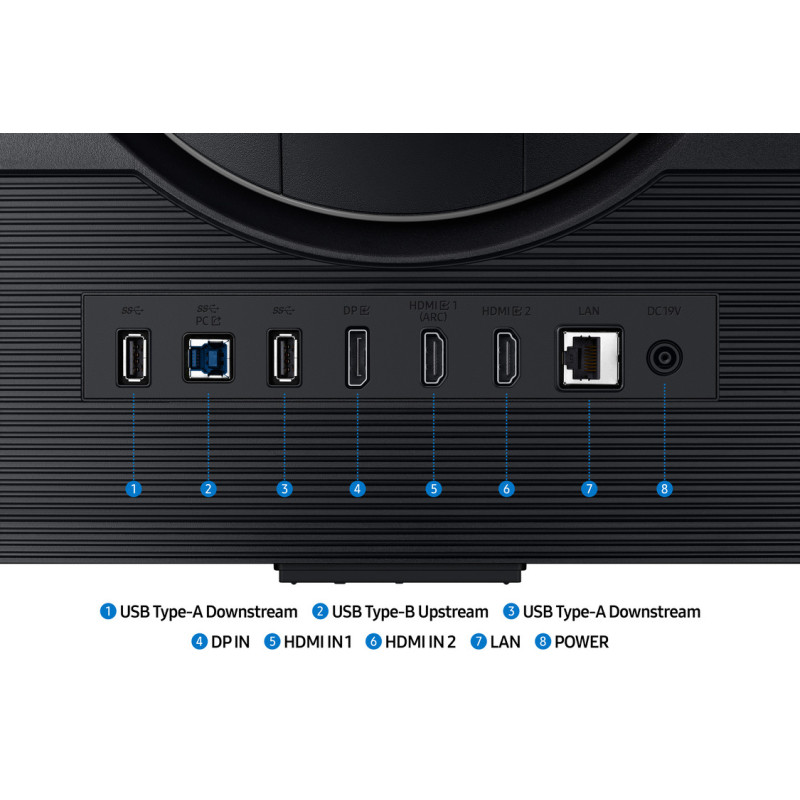 Samsung Odyssey G7/G70D/32"/IPS/4K UHD/144Hz/1ms/Čierna/2R