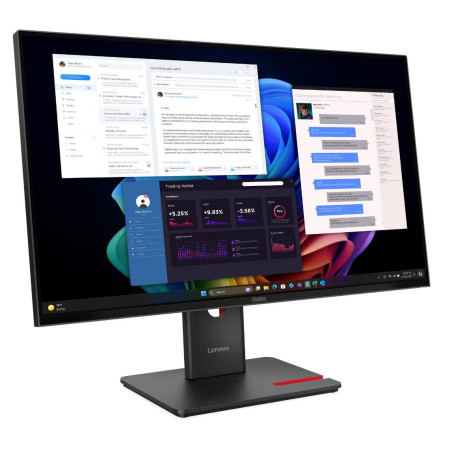 Lenovo ThinkVision/T27UD-40/27"/IPS/4K UHD/60Hz/4ms/Čierna/3R