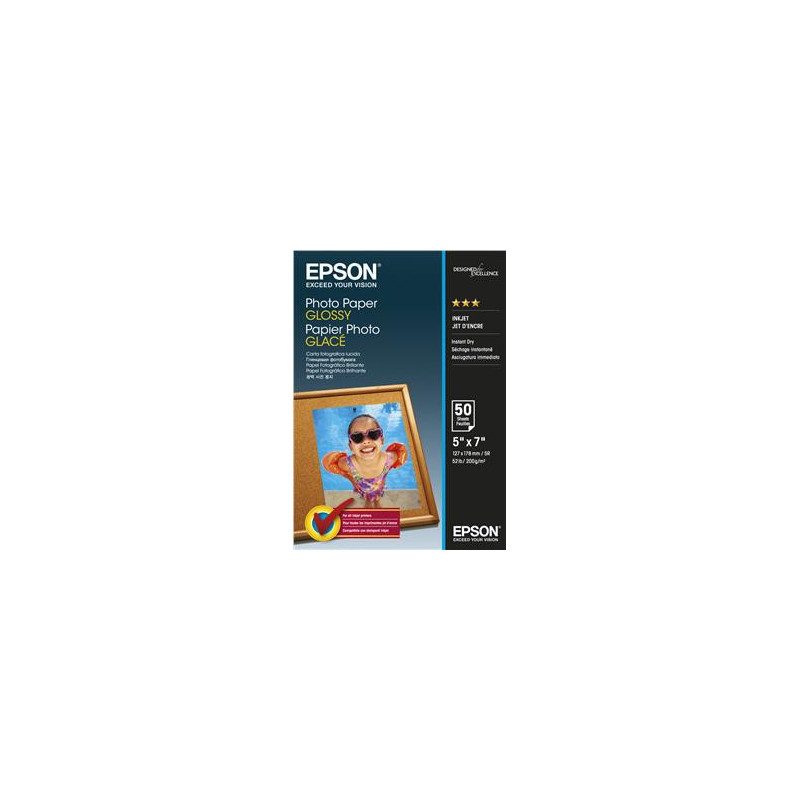 EPSON Photo Paper Glossy 13x18cm 50 listov