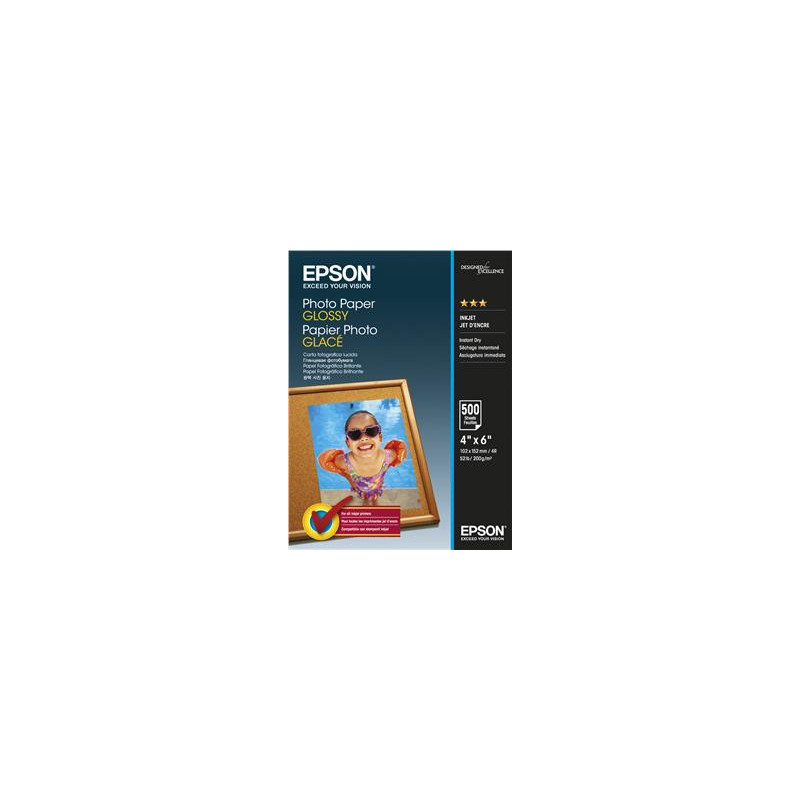 EPSON Photo Paper Glossy 10x15cm 500 listov