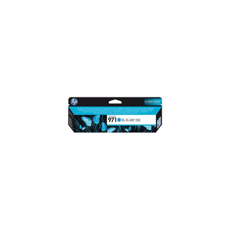 HP 971 azúrová atramentová kazeta, CN622AE