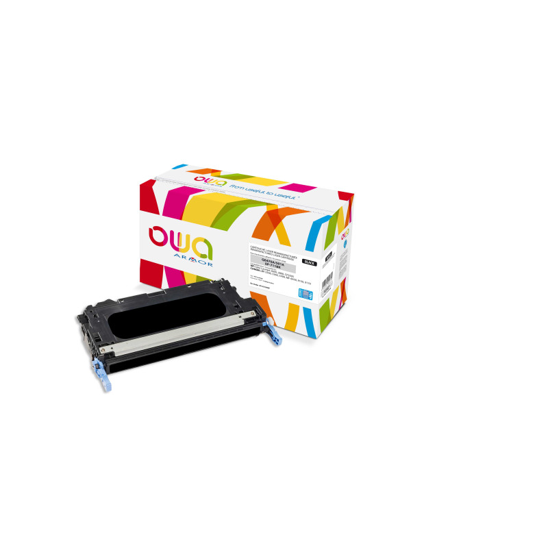 OWA Armor toner kompatibilný s HP Q6470A JUMBO, 11000st, čierna/black