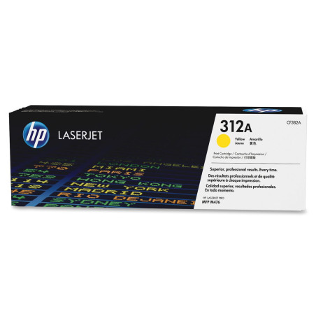 HP tlačová kazeta žltý, CF382A