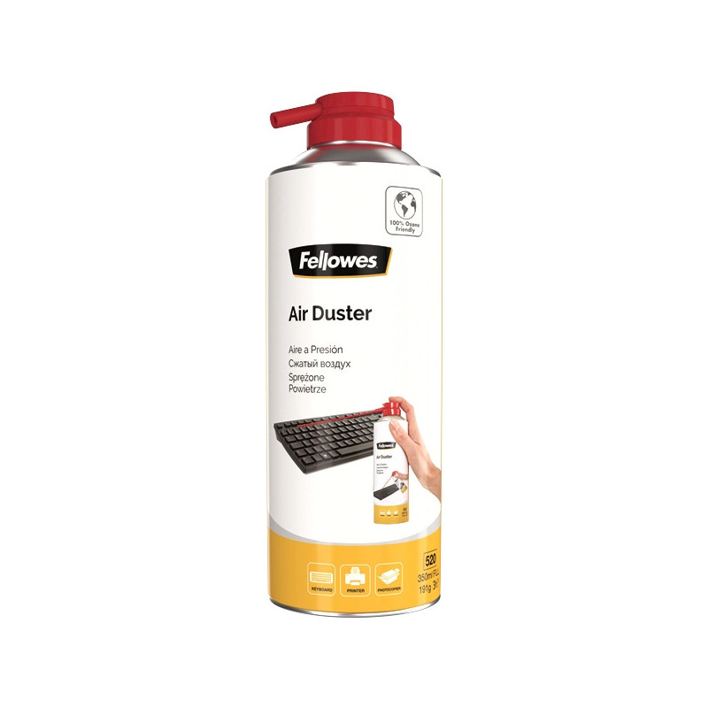 Stlačený vzduch Fellowes na čistenie, použitie v ľubovoľnej polohe 200 ml