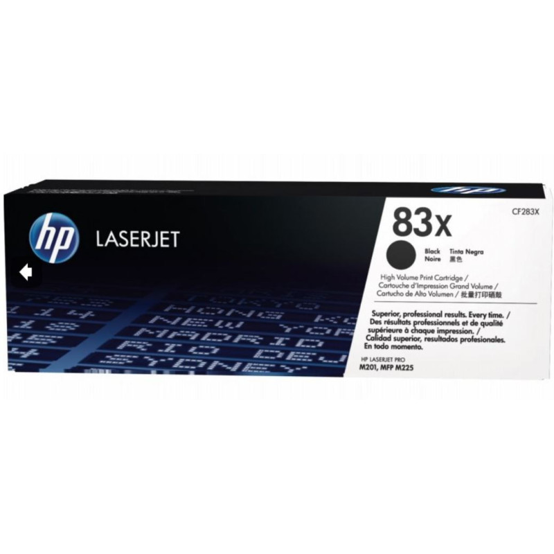 HP tlačová kazeta čierna veľká, CF283X