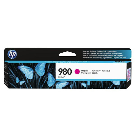 HP 980 purpurová atramentová kazeta, D8J08A