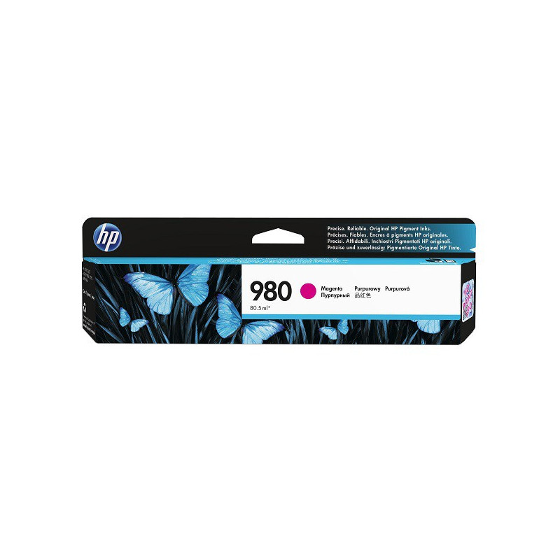 HP 980 purpurová atramentová kazeta, D8J08A