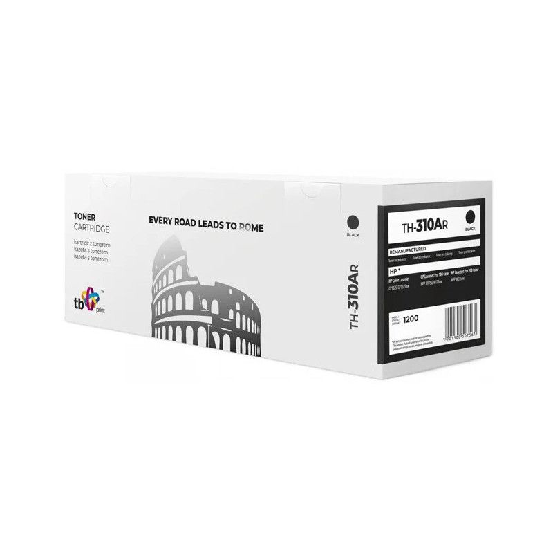 Toner TB kompatibilný s HP CE310A Black, 1200, ref