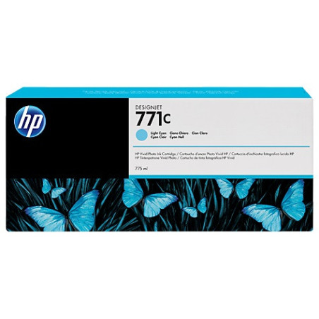 HP no 771C svetlo azúrová ink.kazeta, B6Y12A