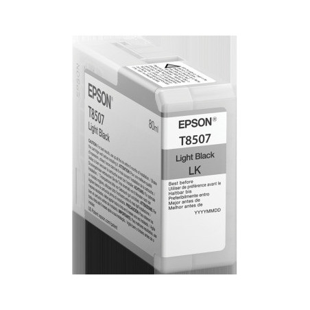 Epson Singlepack Photo Light Black T850700 UltraChrome HD ink 80ml