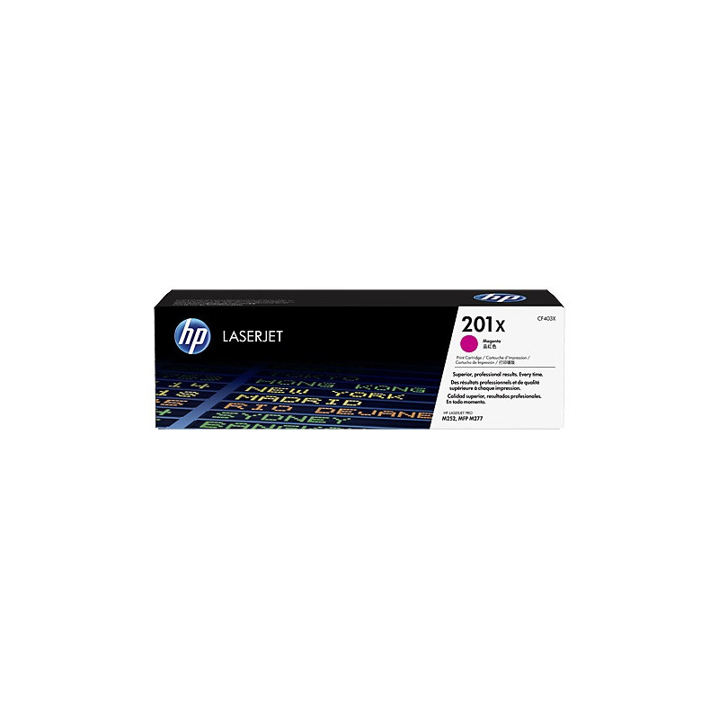 HP 201X tlačová kazeta purpurová veľká, CF403X