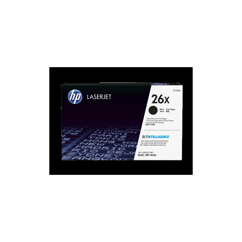 HP 26X tlačová kazeta čierna veľká, CF226X