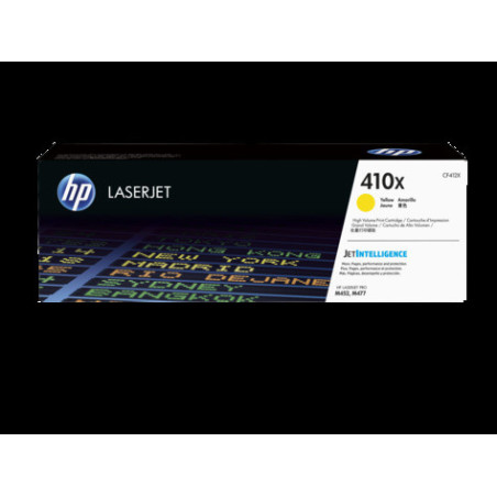 HP 410X tlačová kazeta žltá veľká, CF412X