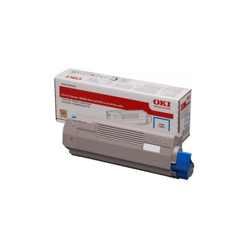 OKI toner azúrový do C612 (6 000 strán)