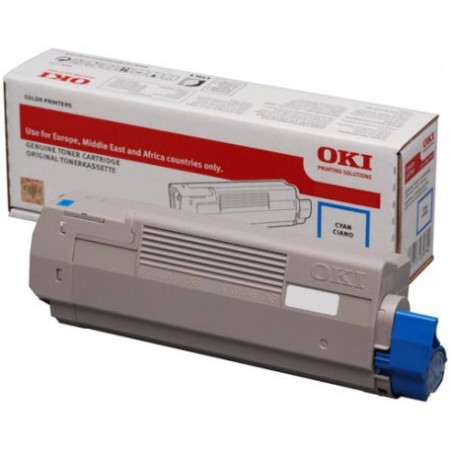 OKI toner azúrový do C612 (6 000 strán)