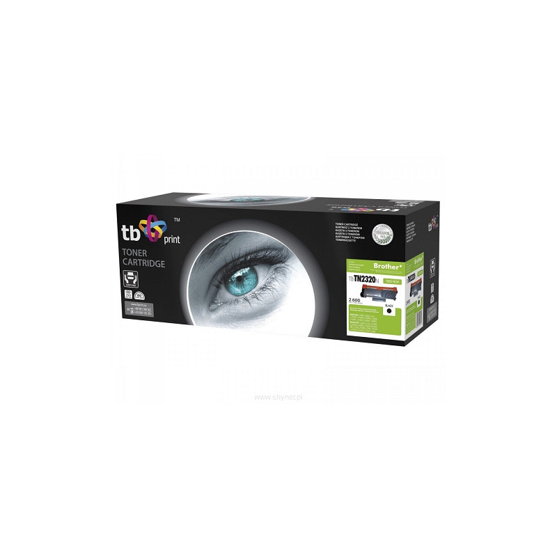 Toner TB kompatibilný s Brother TN2320,Black,2600