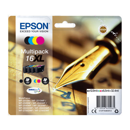 Epson 16XL Series |Pen and Crossword| multipack