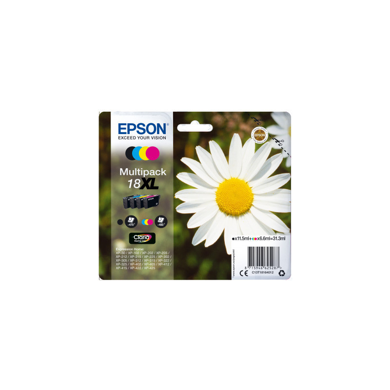 Epson Multipack 4-colours 18XL Claria Home Ink