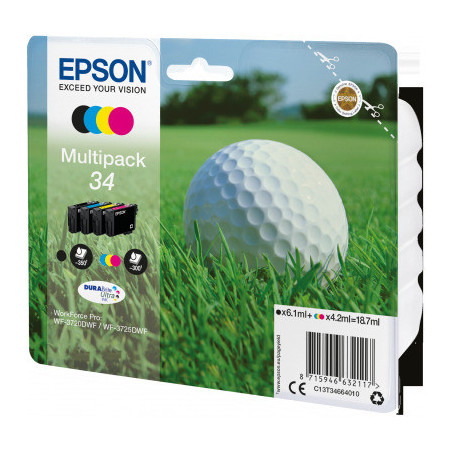 Epson Multipack 4-colours 34 DURABrite Ultra Ink