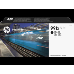 HP 991X High Yield čierna PageWide Cartrige, M0K02AE