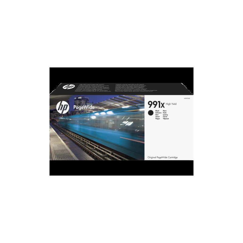 HP 991X High Yield čierna PageWide Cartrige, M0K02AE