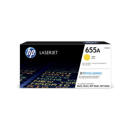 HP 655A žltá LaserJet Cartridge, CF452A