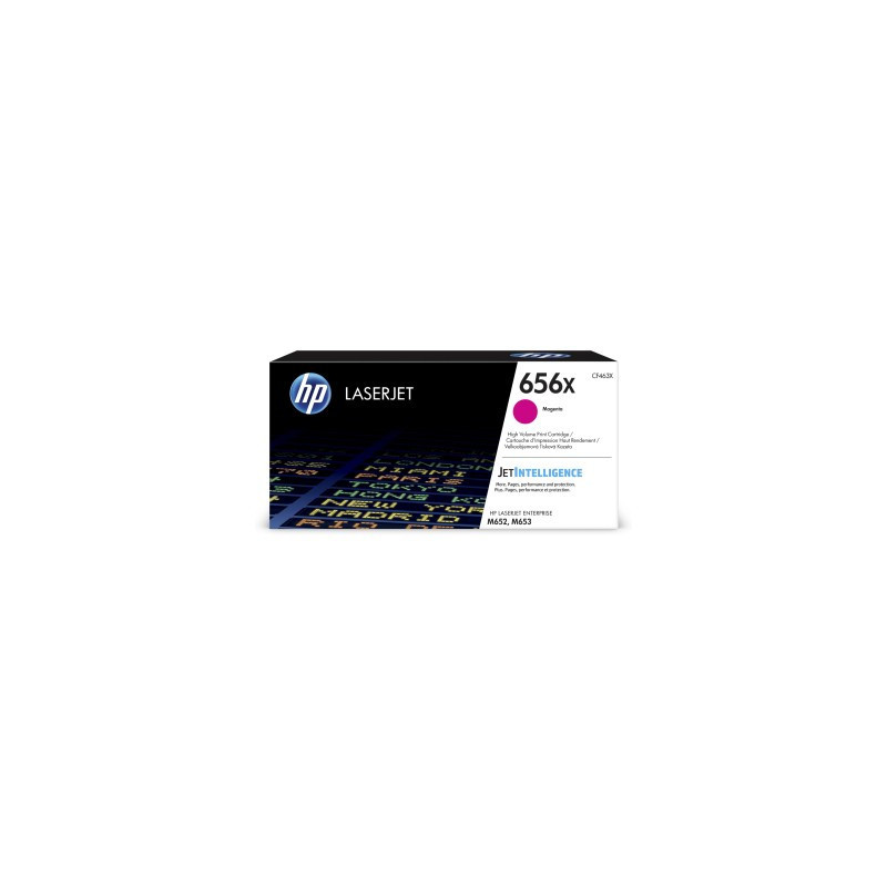 HP 656X High Yield purpurová LJ Cartridge, CF463X