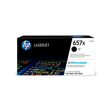 HP 657X High Yield čierna LJ Cartridge, CF470X