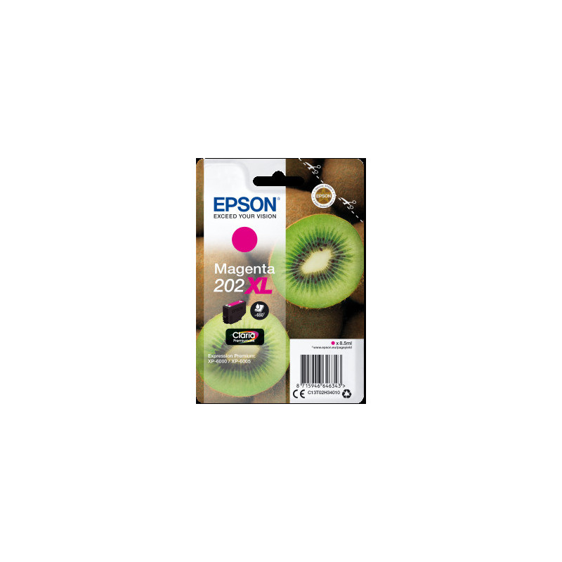 EPSON singlepack,Magenta 202XL,Premium Ink,XL