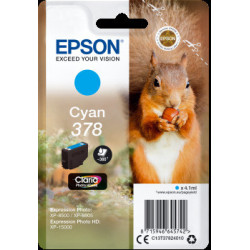 Epson Singlepack Cyan 378 Claria Photo HD Ink