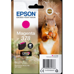 Epson Singlepack Magenta 378 Claria Photo HD Ink