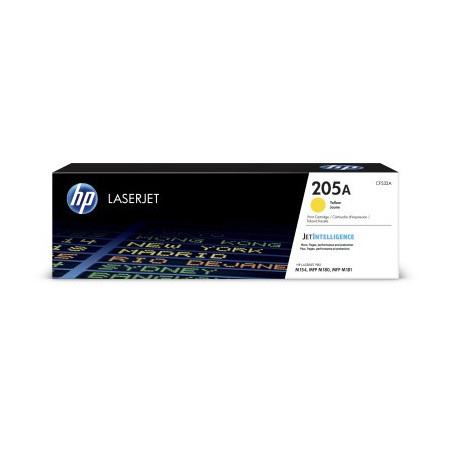 HP 205A Yellow Original LJ Toner Cartridge, CF532A