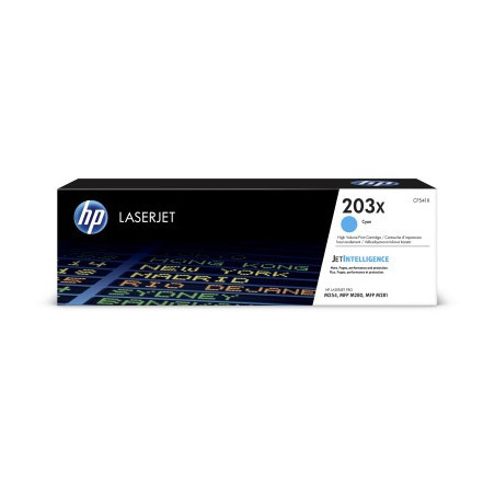HP 203X High Yield Cyan Orig. LJ Cartridge, CF541X