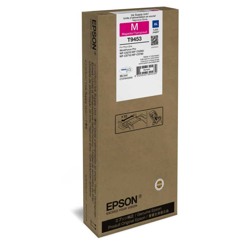 Epson séria WF-C5xxx - Ink Cartridge Magenta XL