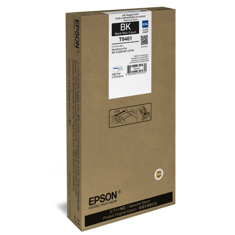 Epson séria WF-C5x90 - Ink Cartridge Black XXL