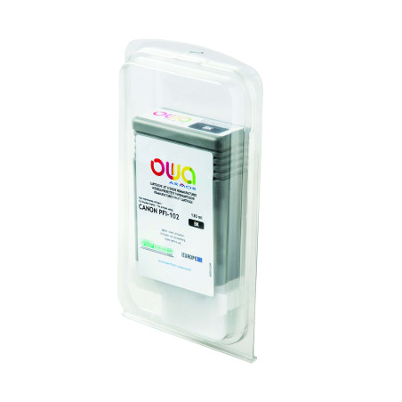 OWA Armor ink-jet kompatibilný s Canon iPF 500/600 čierna, 130ml, kom.s PFI102B