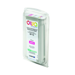 OWA Armor ink-jet kompatibilný s magenta HP DJ T1100, 130ml, kom.s C9372A