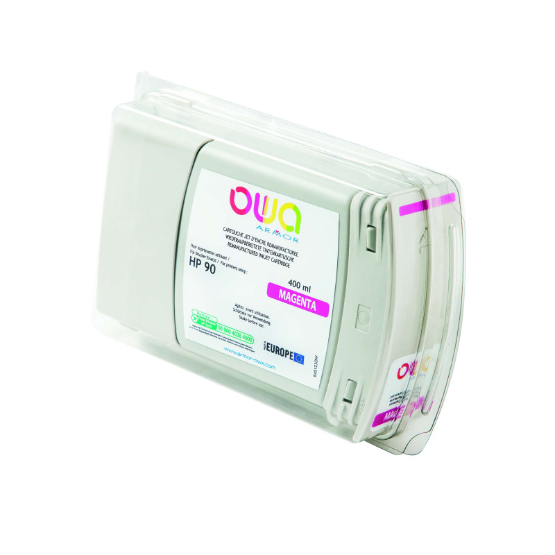 OWA Armor ink-jet kompatibilný HP Design Jet 4000 magenta, 400ml, kom.s C5063A