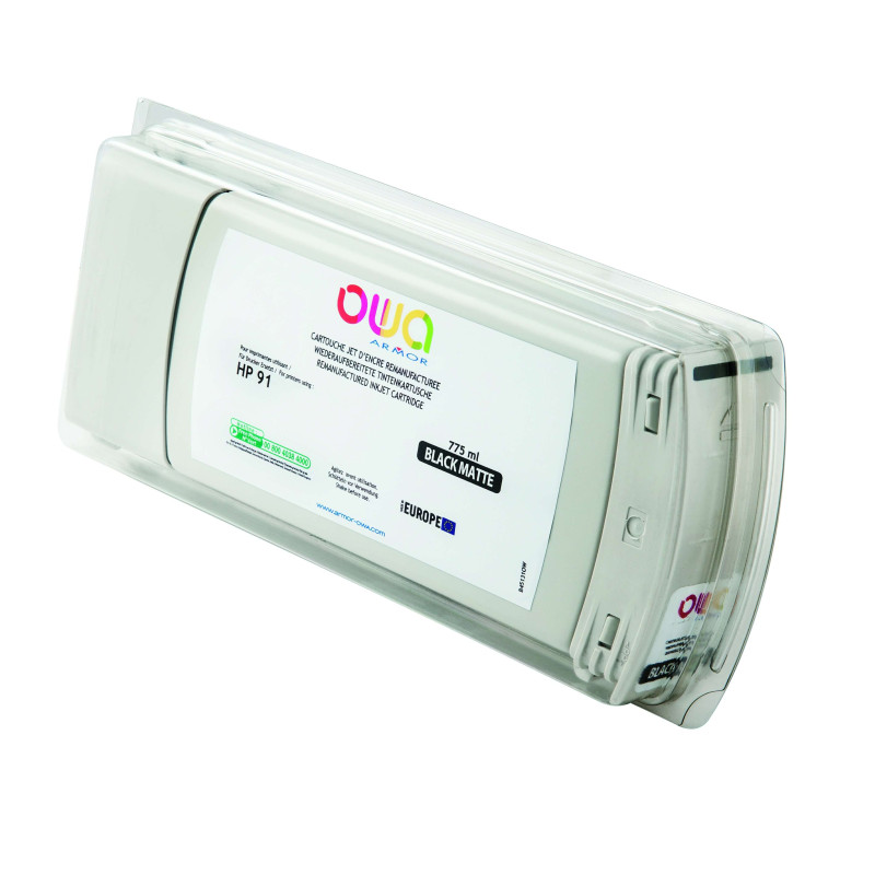 OWA Armor ink-jet kompatibilný s HP DJ T7100 čierny mat, 775ml, kom.s CM997A