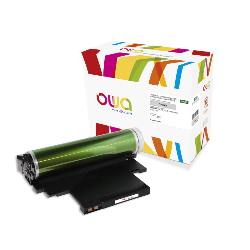 OWA Armor valec kompatibilný s Samsung CLTR406, 16000 (Bk) 4000 (Col)st, valec/drum