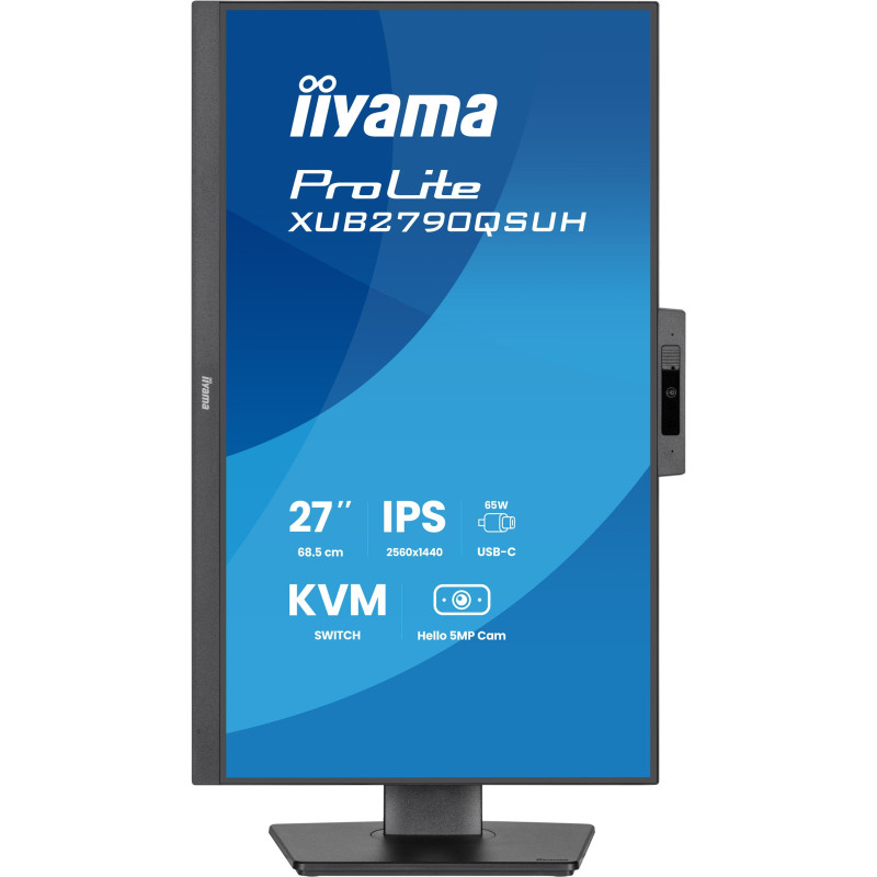 iiyama ProLite/XUB2790QSUH-B2/27"/IPS/QHD/100Hz/0,4ms/Čierna/3R