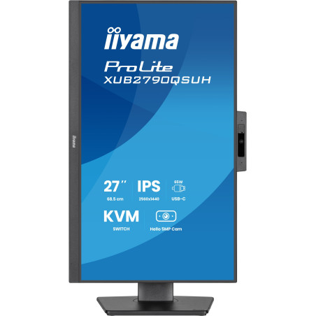 iiyama ProLite/XUB2790QSUH-B2/27"/IPS/QHD/100Hz/0,4ms/Čierna/3R