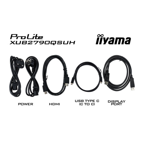 iiyama ProLite/XUB2790QSUH-B2/27"/IPS/QHD/100Hz/0,4ms/Čierna/3R