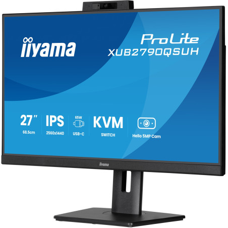 iiyama ProLite/XUB2790QSUH-B2/27"/IPS/QHD/100Hz/0,4ms/Čierna/3R