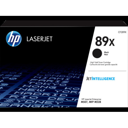 HP 89X Black LaserJet Toner, CF289X