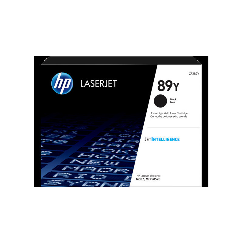 HP 89Y Black LaserJet Toner, CF289Y