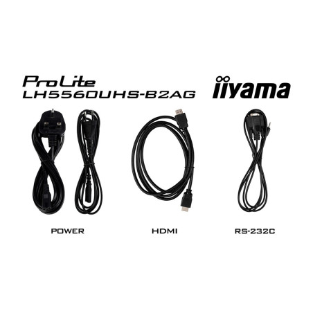 55" iiyama LH5560UHS-B2AG: VA, 4K UHD, Andr.11,24/7