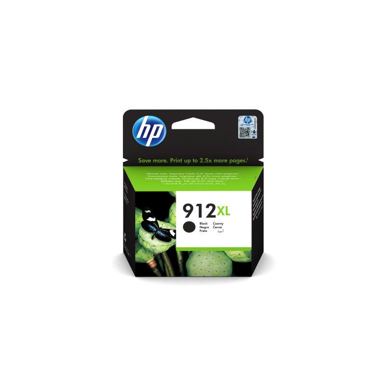 HP 912XL ink. čierna 3YL84AE
