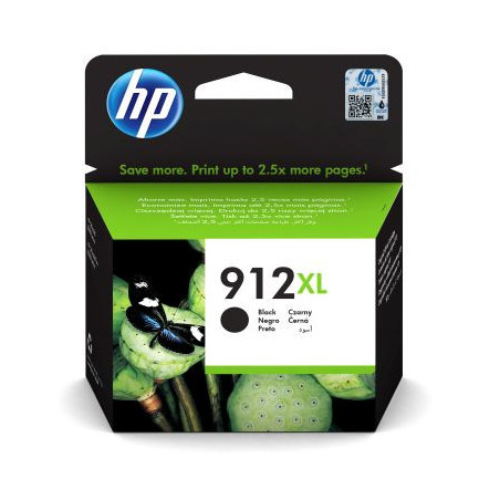 HP 912XL ink. čierna 3YL84AE
